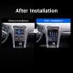 9 pulgadas Android 13.0 para 2013 2014 2015-2018 FORD-MONDEO HIGH-END Sistema de navegación GPS estéreo con soporte de pantalla táctil Bluetooth Cámara de visión trasera