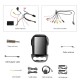 Pantalla táctil HD de 12,1 pulgadas para Ford Ranger F250 2011-2016, Radio estéreo para coche con Bluetooth, Radio para coche, compatible con cámara de 360 °