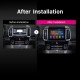 Pantalla táctil HD 2018-2019 Hyundai ix35 Android 11.0 9 pulgadas Navegación GPS Radio Bluetooth Carplay AUX Soporte de música SWC OBD2 Cámara de respaldo con enlace de espejo