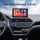 9 pulgadas Android 14.0 para 2018 CHANAN ALSVIN sistema de navegación GPS estéreo con Bluetooth OBD2 DVR HD pantalla táctil cámara de visión trasera