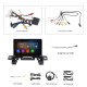 Pantalla táctil HD de 9 pulgadas con Android 13.0 para MAZDA CX-5 LHD 2018, navegación GPS, unidad principal Android Auto, compatible con DAB+ OBDII, control del volante WiFi
