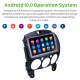 Pantalla táctil HD Radio de navegación GPS Android 10.0 de 9 pulgadas para MAZDA 2 / Jinxiang / DE / Tercera generación 2007-2014 con soporte USB Bluetooth Mirror Link