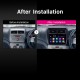 2012-2016 Toyota WIGO Android 10.0 Pantalla táctil 9 pulgadas Unidad principal Bluetooth Navegación GPS Estéreo con soporte AUX WIFI DAB + OBD2 DVR SWC TPMS Carpeta