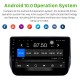 2017 2018 2019 Hyundai H1 Grand Starex con pantalla táctil Android 10.0 9 pulgadas Unidad principal Bluetooth Estéreo para automóvil con USB AUX WIFI compatible con Carplay DAB + OBD2 DVR