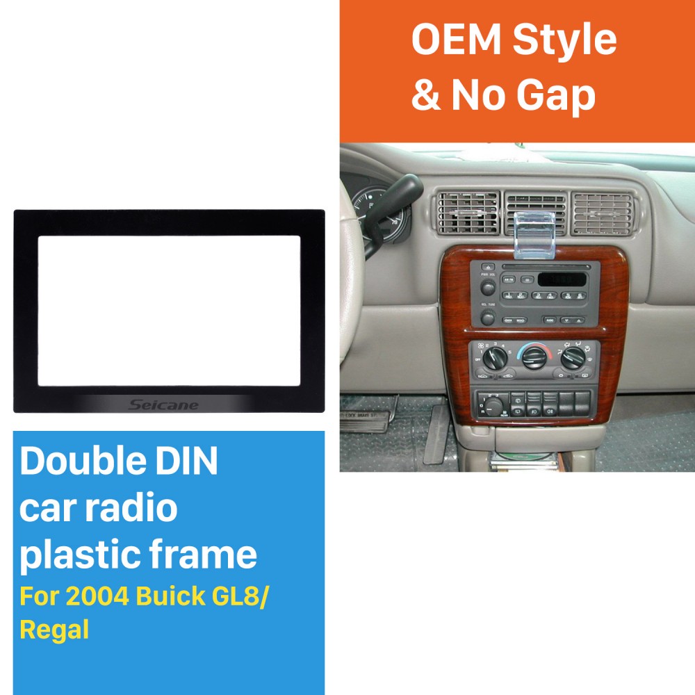 Doppel-DIN 2004 Buick GL8 Regal Autoradio Fascia Dash CD Installation Kit  Einbaurahmen Surround-Panel