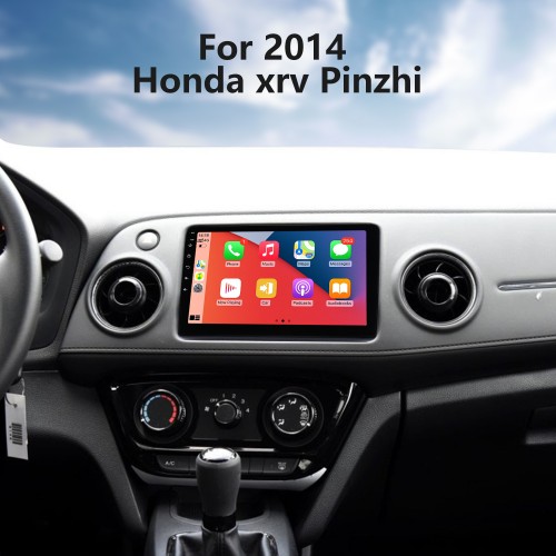 10,1 Zoll Android 13.0 Radio für 2014-2016 Honda XRV mit HD-Touchscreen, GPS-Navigation, Carplay, Bluetooth, FM-Unterstützung, DVR, TPMS, Lenkradsteuerung, 4G, WLAN, SD