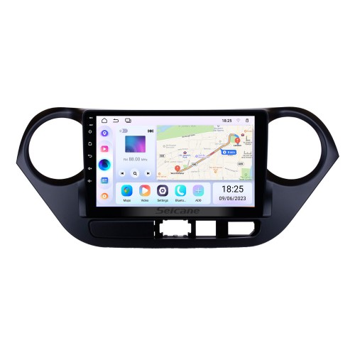 Heißer Verkauf Android 13.0 2013-2016 HYUNDAI I10 LHD GPS Navigation Auto Audio System Touchscreen AM FM Radio Bluetooth Musik WiFi OBD2 Spiegel Link AUX Rückfahrkamera USB