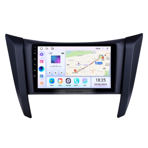 9 Zoll Android 13.0 GPS Navigationsradio für 2017 2018 2019-2022 Nissan Navara NP300 Frontier mit Touchscreen Bluetooth Unterstützung Carplay DVR