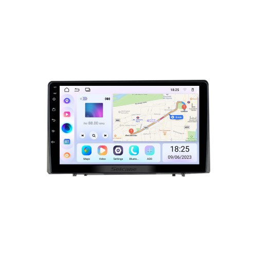9 Zoll Android 13.0 für 2013 2014 2015+ PEUGEOT 3008 Stereo-GPS-Navigationssystem mit Bluetooth-Touchscreen-Unterstützung Rückfahrkamera