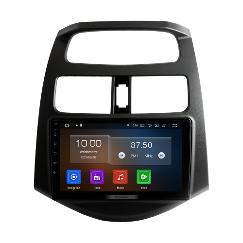9 Zoll 2011-2014 Chevy Chevrolet DAEWOO Spark Beat Matiz Bluetooth-Radio Android 13.0 GPS-Navigationskopfeinheit mit HD-Touchscreen Mirror Link FM WIFI-Musik USB-Unterstützung Rückfahrkamera TPMS Carplay SWC DVR