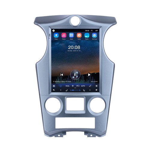 OEM 9,7 Zoll Android 10.0 2007-2012 Kia Carens Auto A/C GPS Navigationsradio mit Touchscreen Bluetooth USB AUX WIFI Unterstützung TPMS Digital TV Carplay