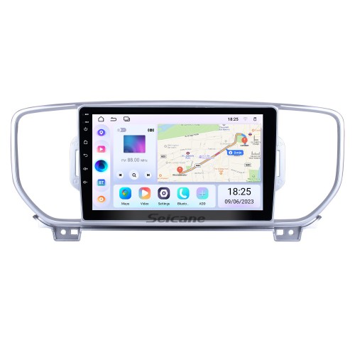 9 Zoll HD Touchscreen Android 13.0 Radio für 2016 2017 KIA KX5 2018 Kia Sportage mit GPS Navi Bluetooth Aux USB WIFI Mirror Link 1080P Video