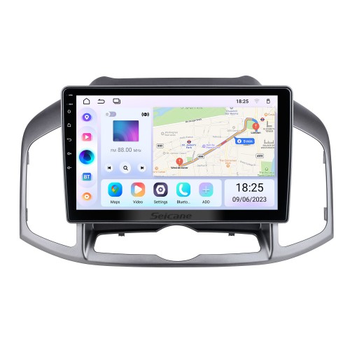 10,1 Zoll Android 14.0 für 2011-2017 Chevrolet Captiva Radio GPS Navigationssystem mit HD Touchscreen Bluetooth Unterstützung Carplay OBD2