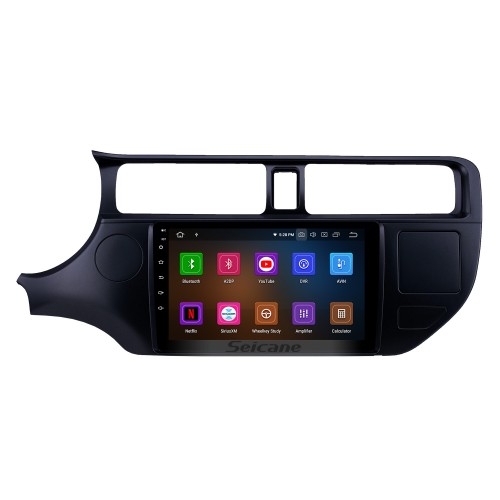 9 Zoll Android 13.0 Radio für 2012–2014 Kia Rio LHD Kia Rio EX mit GPS-Navigation HD Touchscreen Bluetooth Carplay Audiosystem unterstützt Lenkradsteuerung