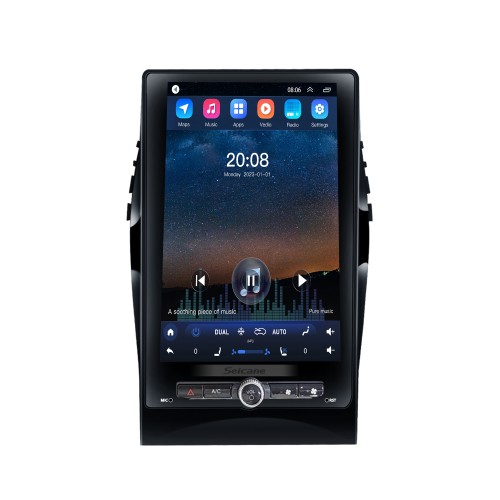 12,3 Zoll Android 10.0 Carplay-Radio für 2015 2016 2017 2018 Ford EDGE Bluetooth WIFI HD Touchscreen GPS-Navigationsunterstützung Rückfahrkamera DAB+ OBD2