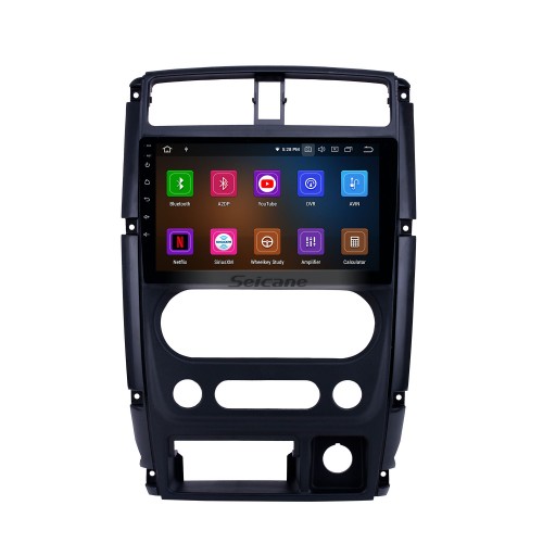 HD-Touchscreen 2007-2012 Suzuki JIMNY Android 12.0 Radio GPS Autoradio Bluetooth Musik MP3 TV-Tuner AUX Lenkradsteuerung USB-Unterstützung Rückfahrkamera CD DVD-Player