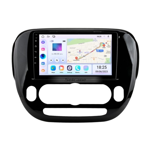 9-Zoll-HD-Touchscreen für 2014 KIA SOUL Radio-Autoradio mit Bluetooth-Autoradio mit GPS-WLAN-Unterstützung FM/AM/RDS-Radio