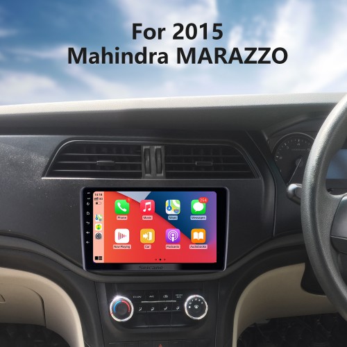 9 Zoll Android 14.0 für 2015 Mahindra MARAZZO Stereo-GPS-Navigationssystem mit Bluetooth OBD2 DVR HD-Touchscreen-Rückfahrkamera
