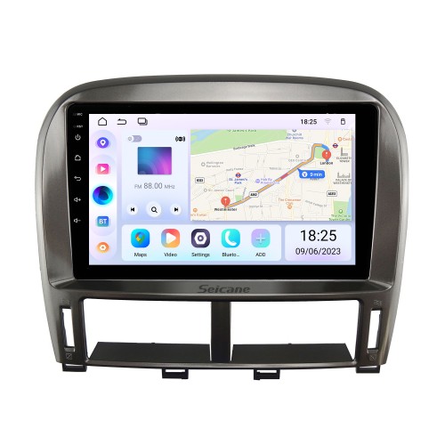 Für 2001 2002 2003-2006 LEXUS LS430 Android Radio mit 9-Zoll-Touchscreen GPS-Navigationssystem Bluetooth-Unterstützung RDS WIFI DVR Carplay