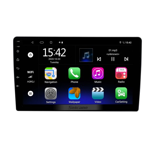 9 Zoll Android 13.0 für TOYOTA COASTER 2013-2015 Radio GPS Navigationssystem mit HD Touchscreen Bluetooth Unterstützung Carplay OBD2