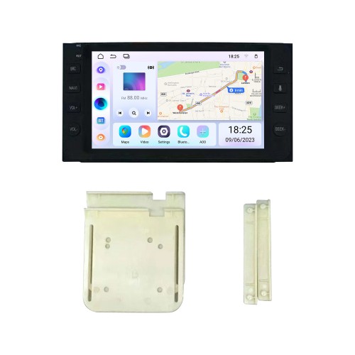 Für TOYOTA COROLLAO Radio Carplay Android 13.0 HD Touchscreen 7 Zoll GPS-Navigationssystem mit Bluetooth 