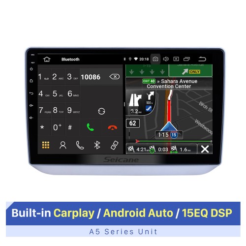 10,1 Zoll HD Touchscreen für 2008-2014 Skoda New Fabia Head Unit Android Auto GPS Navigation Auto Stereo System Unterstützung AHD Kamera