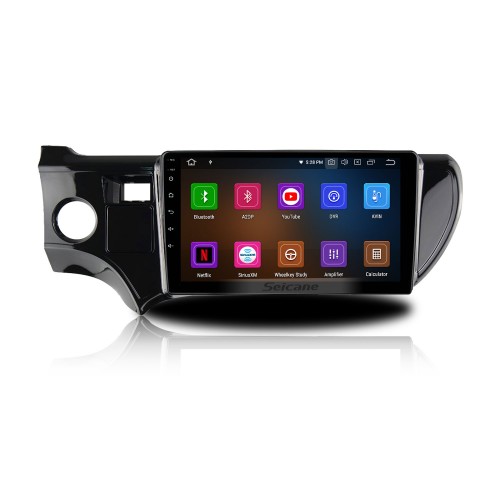9 Zoll Android 13.0 für 2012-2014 TOYOTA PRIUS C Stereo-GPS-Navigationssystem mit Bluetooth OBD2 DVR HD-Touchscreen-Rückfahrkamera