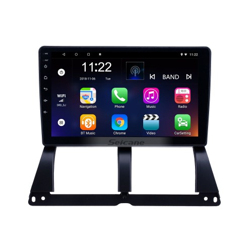 HD Touchscreen 9 Zoll Android 13.0 GPS Navigationsradio für 2014 Saipa Tiba mit Bluetooth AUX WIFI Unterstützung Carplay TPMS DAB+