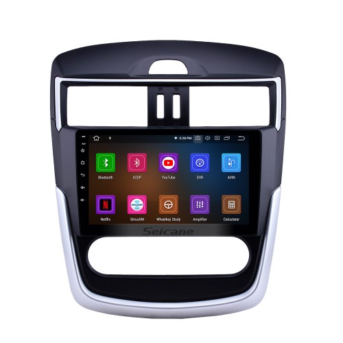 Android 12.0 9-Zoll-GPS-Navigationsradio für 2016-2018 Nissan Tiida mit HD-Touchscreen Carplay Bluetooth WIFI USB AUX-Unterstützung TPMS OBD2