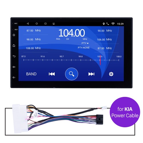 Car Radio Stereo Head Unit Power Cables For KIA For Model H605E