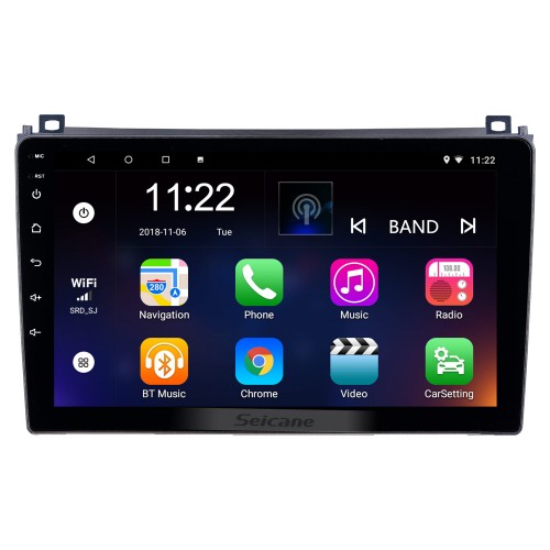 OEM 9 Zoll Android 13.0 Radio für 2006-2010 Proton GenⅡ Bluetooth WIFI HD Touchscreen GPS Navigationsunterstützung Carplay DVR OBD Rückfahrkamera