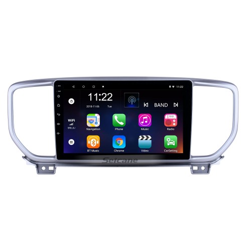 Android 13.0 9 Zoll 2018-2019 Kia Sportage R GPS-Navigationsradio mit Bluetooth HD Touchscreen USB Musikunterstützung TPMS SWC Carplay Rückfahrkamera