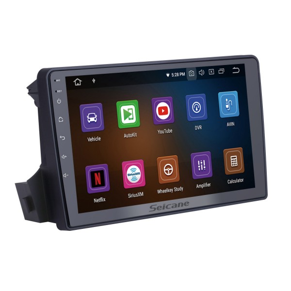 9 Zoll Android 13.0 für 2005 2006 2007-2011 SsangYong Actyon/Kyron LHD GPS-Navigationsradio mit Bluetooth HD Touchscreen-Unterstützung TPMS DVR Carplay-Kamera DAB+