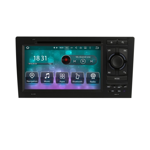 Android 10.0 GPS-Navigationssystem für 1994-2003 Audi A8 S8 mit DVD-Player Touchscreen Radio Bluetooth WiFi TV HD 1080P Video Backup Kamera Lenkradsteuerung USB SD