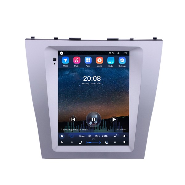 OEM 9,7 Zoll Android 10.0 2008-2012 Toyota Camry GPS Navigationsradio mit HD Touchscreen Bluetooth WIFI Unterstützung TPMS Carplay DAB+