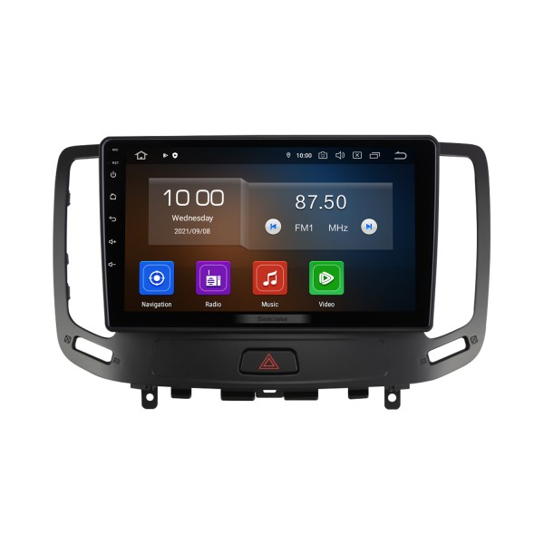 HD-Touchscreen 9 Zoll Android 13.0 für 2006 2007 2008–2014 INFINITI G Radio GPS-Navigationssystem Bluetooth Carplay-Unterstützung Rückfahrkamera