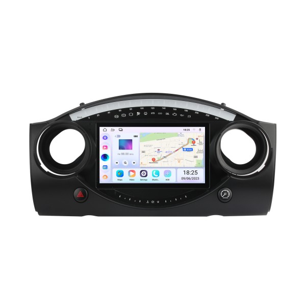 Für BMW MINI COUNTRYMAN R55 R56 R57 R58 R60 R61 2010-2016 Radio Android 14.0 HD Touchscreen 9 Zoll GPS-Navigationssystem mit Bluetooth-Unterstützung Carplay DVR