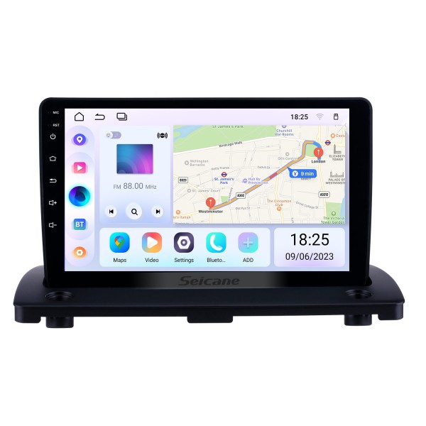 für 2004-2014 Volvo XC90 Android 14.0 9-Zoll-HD-Touchscreen-Radio GPS-Navigation mit Bluetooth WIFI USB-Unterstützung DVR OBD2 TPMS-Rückfahrkamera