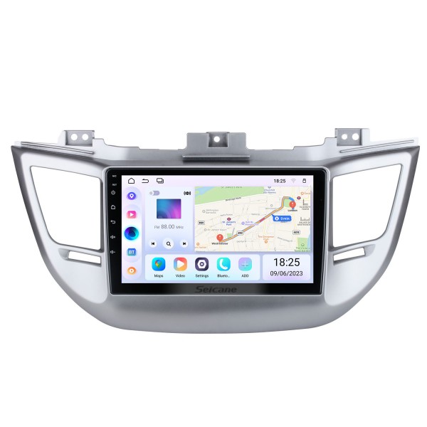Für 2014-2015 New Hyundai Tucson RHD Radio Android 13.0 HD Touchscreen 9 Zoll GPS-Navigationssystem mit Bluetooth-Unterstützung Carplay DVR
