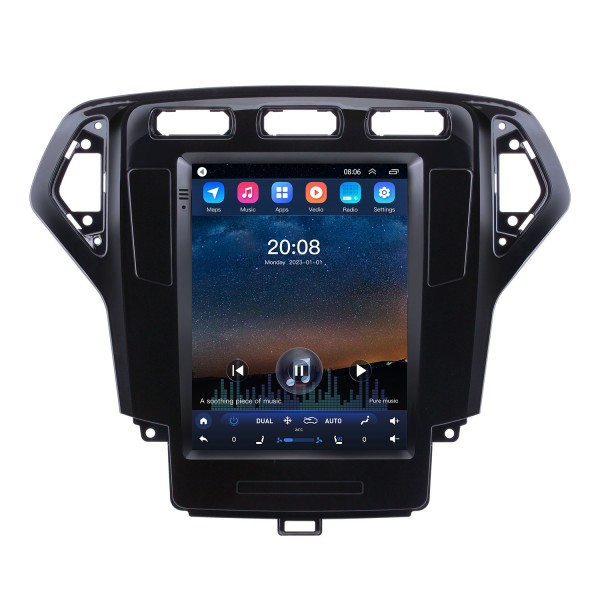 9,7-Zoll-HD-Touchscreen für 2007-2010 Ford Mondeo mk4 GPS Navi Android Auto GPS-Navigation Autoradio Reparaturunterstützung Bluetooth