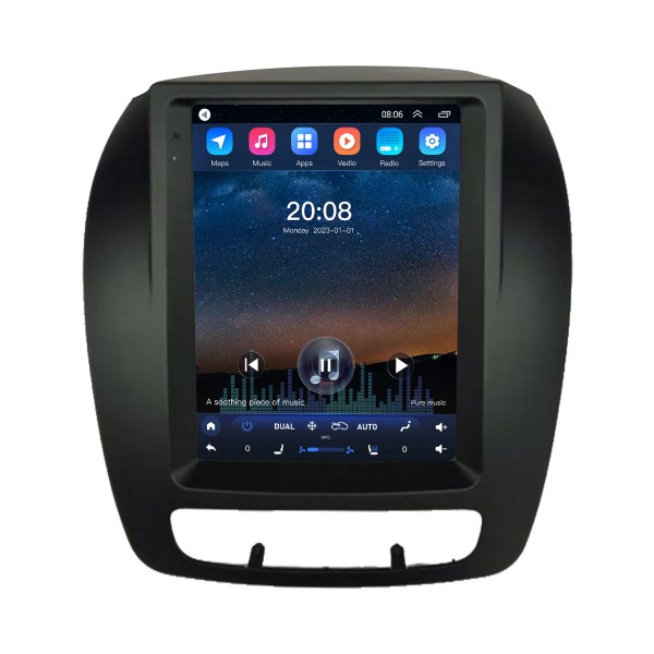 HD-Touchscreen für 2013-2014 Hyundai Sorento High Version Android 10.0 9,7-Zoll-GPS-Navigationsradio Bluetooth WIFI Carplay-Unterstützung OBD2-Rückfahrkamera