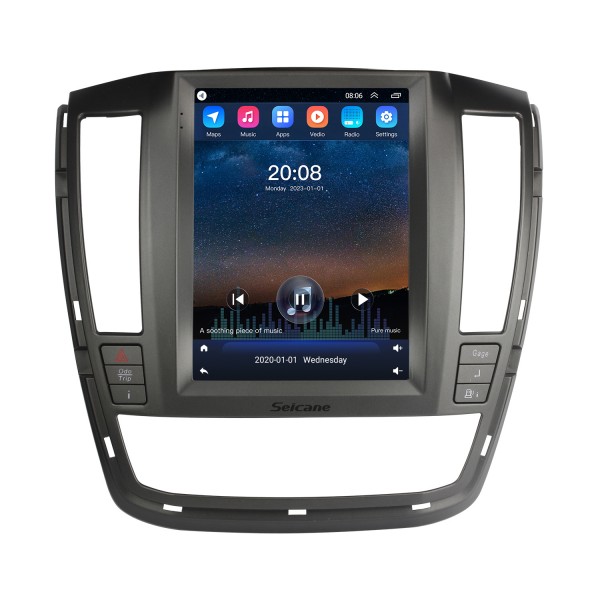 Android 10.0 9,7 Zoll Carplay für 2006-2008 Buick Lacrosse Radio mit GPS-Navigation HD Touchscreen Bluetooth-Unterstützung OBD2 SWC