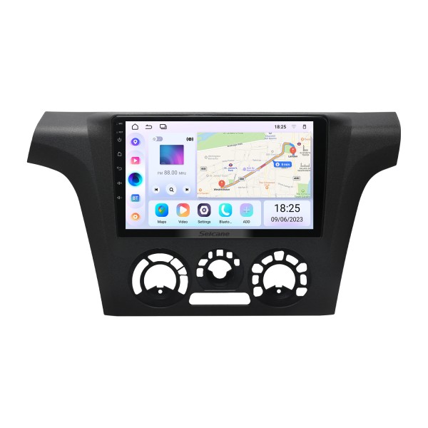 9 Zoll Android 14.0 für 2004 2005 2006 Mitsubishi OUTLANDER Stereo-GPS-Navigationssystem mit Bluetooth-Touchscreen-Unterstützung Rückfahrkamera