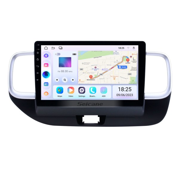 10,1 Zoll Android 14.0 GPS-Navigationsradio für 2019 Hyundai Venue RHD mit HD-Touchscreen Bluetooth-Unterstützung Carplay TPMS