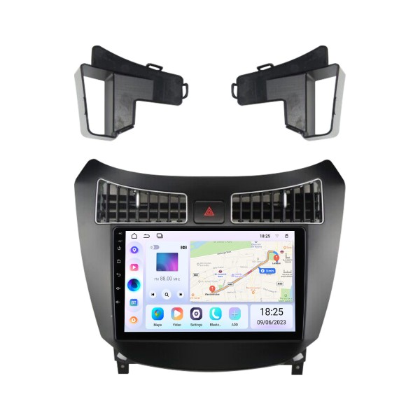 OEM Android 14.0 für 2015 HAIMA S7 Radio-GPS-Navigationssystem mit 10,1-Zoll-HD-Touchscreen, Bluetooth-Unterstützung, Carplay-OBD2-Rückfahrkamera 