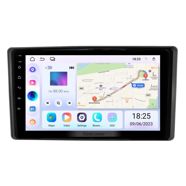 10,1 Zoll Android 14.0 für TOYOTA RAIZE 2020 Radio GPS Navigationssystem mit HD Touchscreen Bluetooth Unterstützung Carplay OBD2