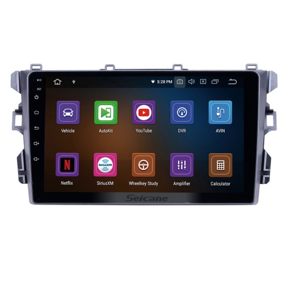 9 Zoll Android 13.0 für 2010-2018 BYD G3 GPS Navigationsradio mit Bluetooth HD Touchscreen Unterstützung TPMS DVR Carplay Kamera DAB+