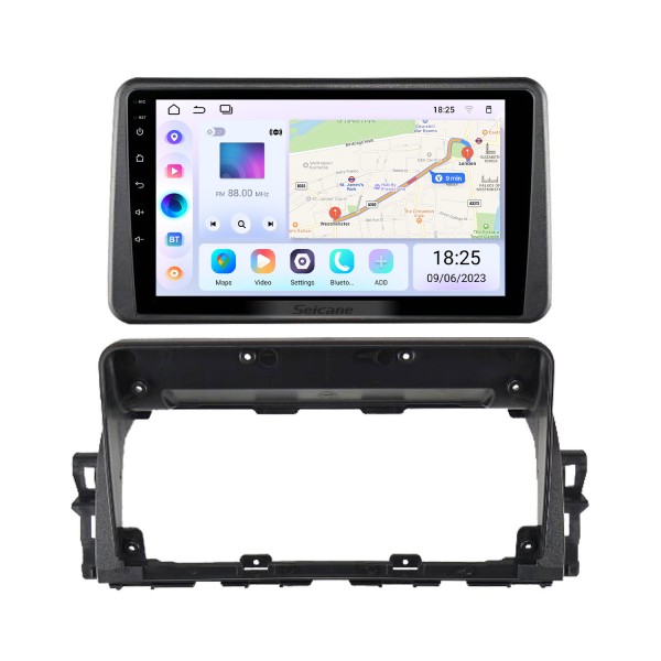 9 Zoll Android 14.0 für 2021 RENAULT KIGER Stereo GPS Navigationssystem mit Bluetooth OBD2 DVR TPMS Rückfahrkamera