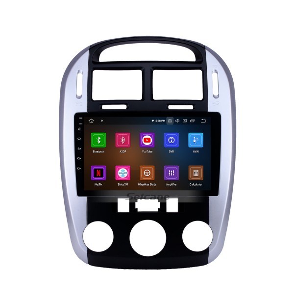 HD Touchscreen 2012-2016 Kia Cerato Android 12.0 9 Zoll GPS Navigationsradio Bluetooth USB Carplay WIFI AUX Unterstützung DAB + OBD2 Lenkradsteuerung