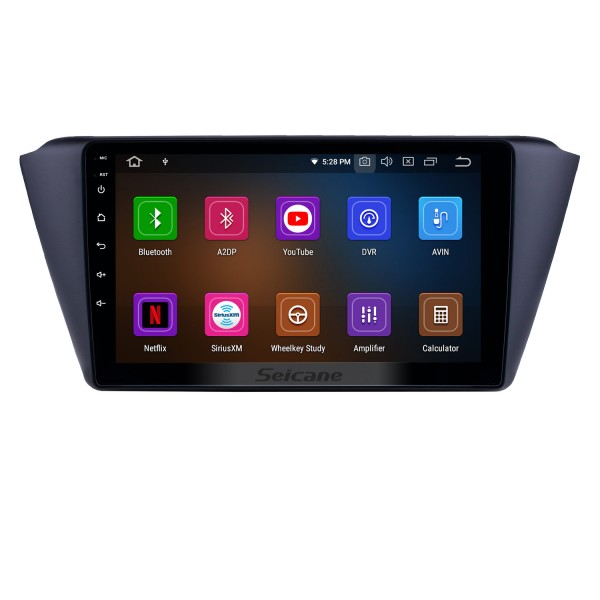 9 Zoll Android 11.0 Radio für 2015-2018 Skoda neue Fabia Bluetooth HD Touchscreen GPS-Navigation Carplay USB-Unterstützung TPMS DAB + DVR